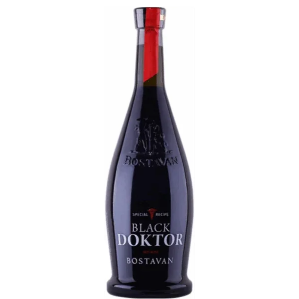 bottle of sweet red wine from moldova