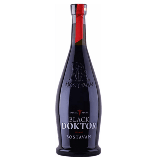 bottle of sweet red wine from moldova