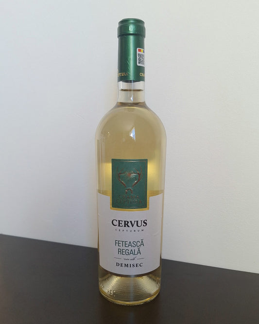 Cervus Cepturum Feteasca Regala Demisec wine romania